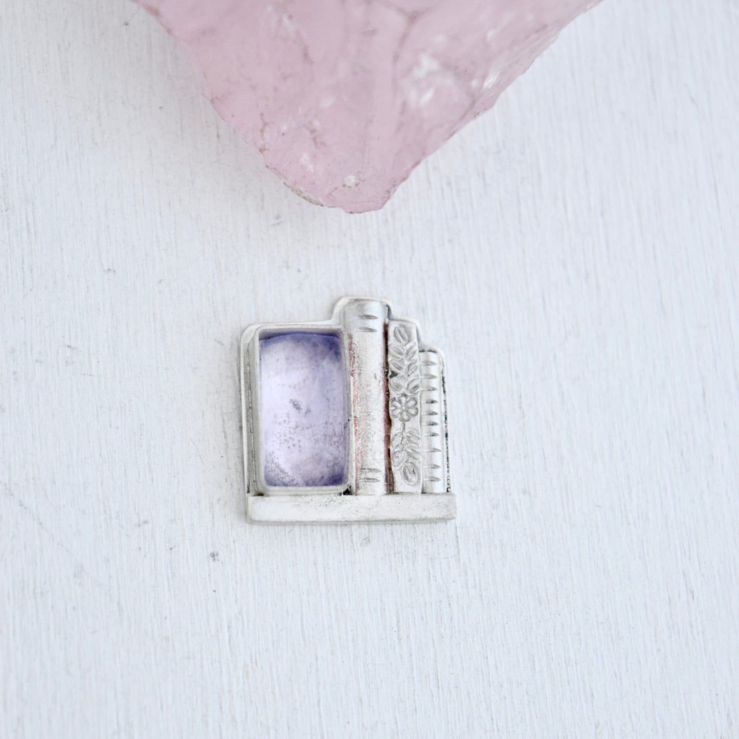 *Buyers Choice* Bookshelf with Faceted Lavender Quartz