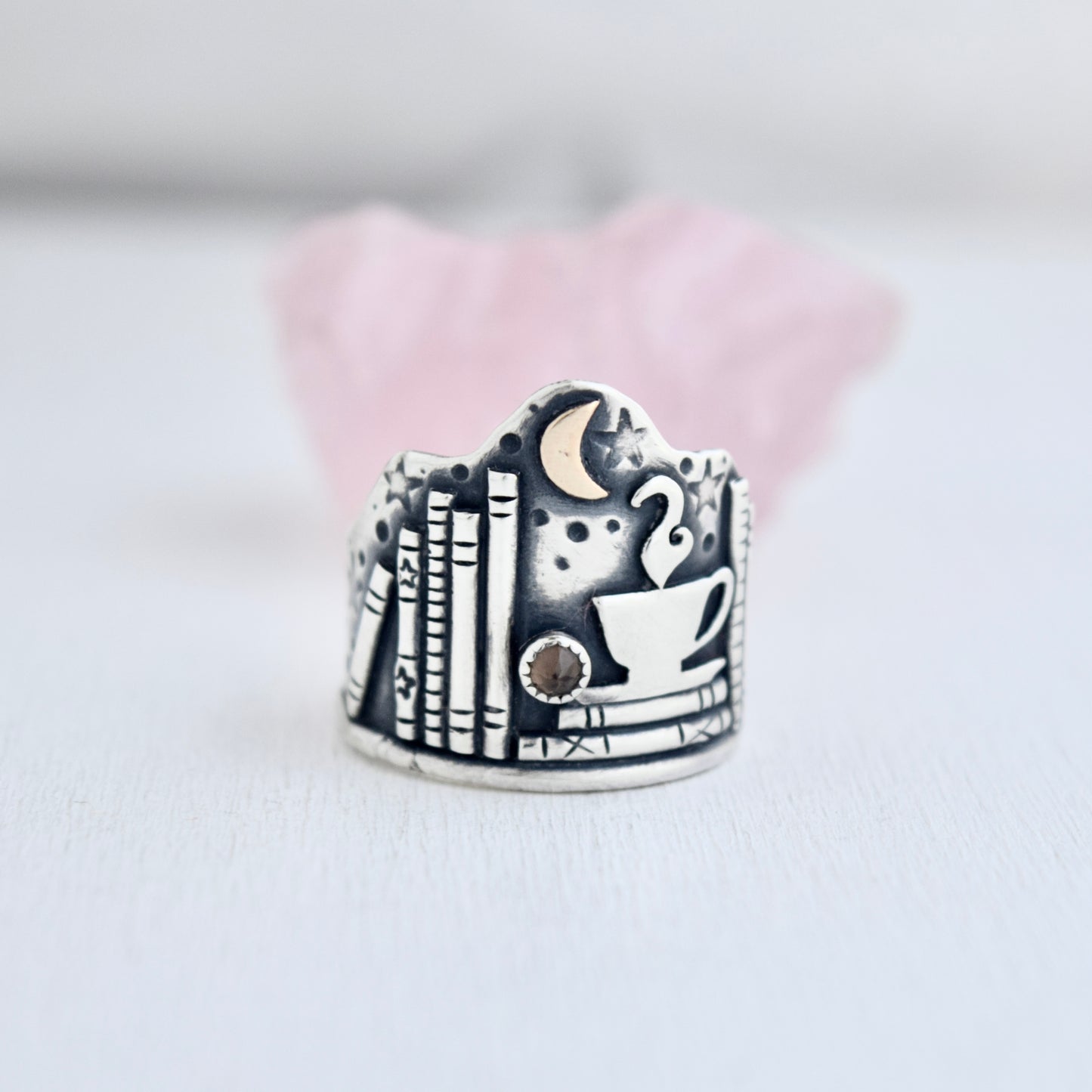 *Made to Order* Library Shield Ring
