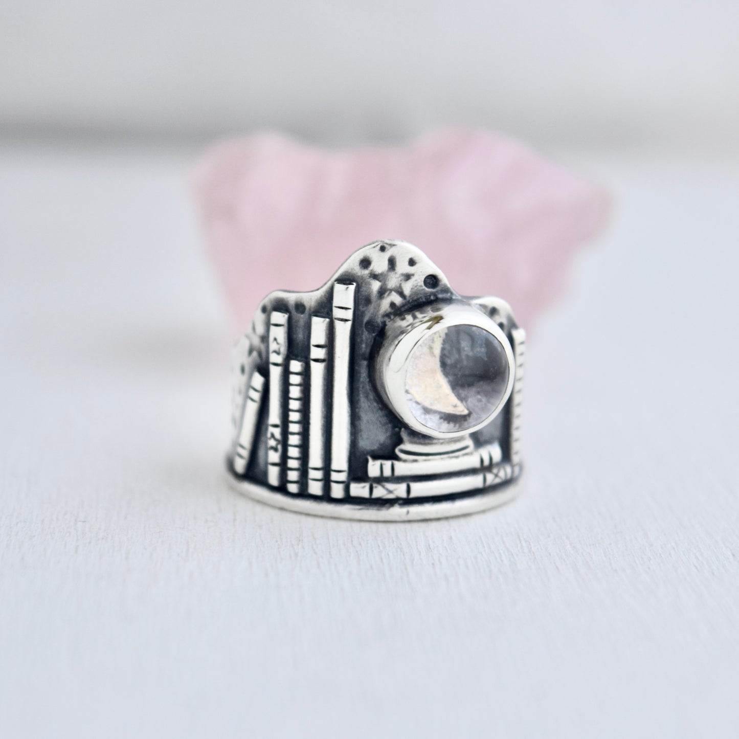 *Made to Order* Library Shield Ring