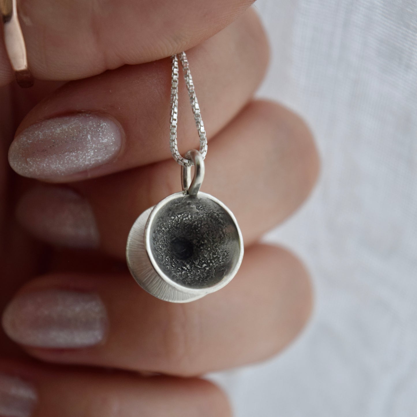 Mini Teacup Necklace #001