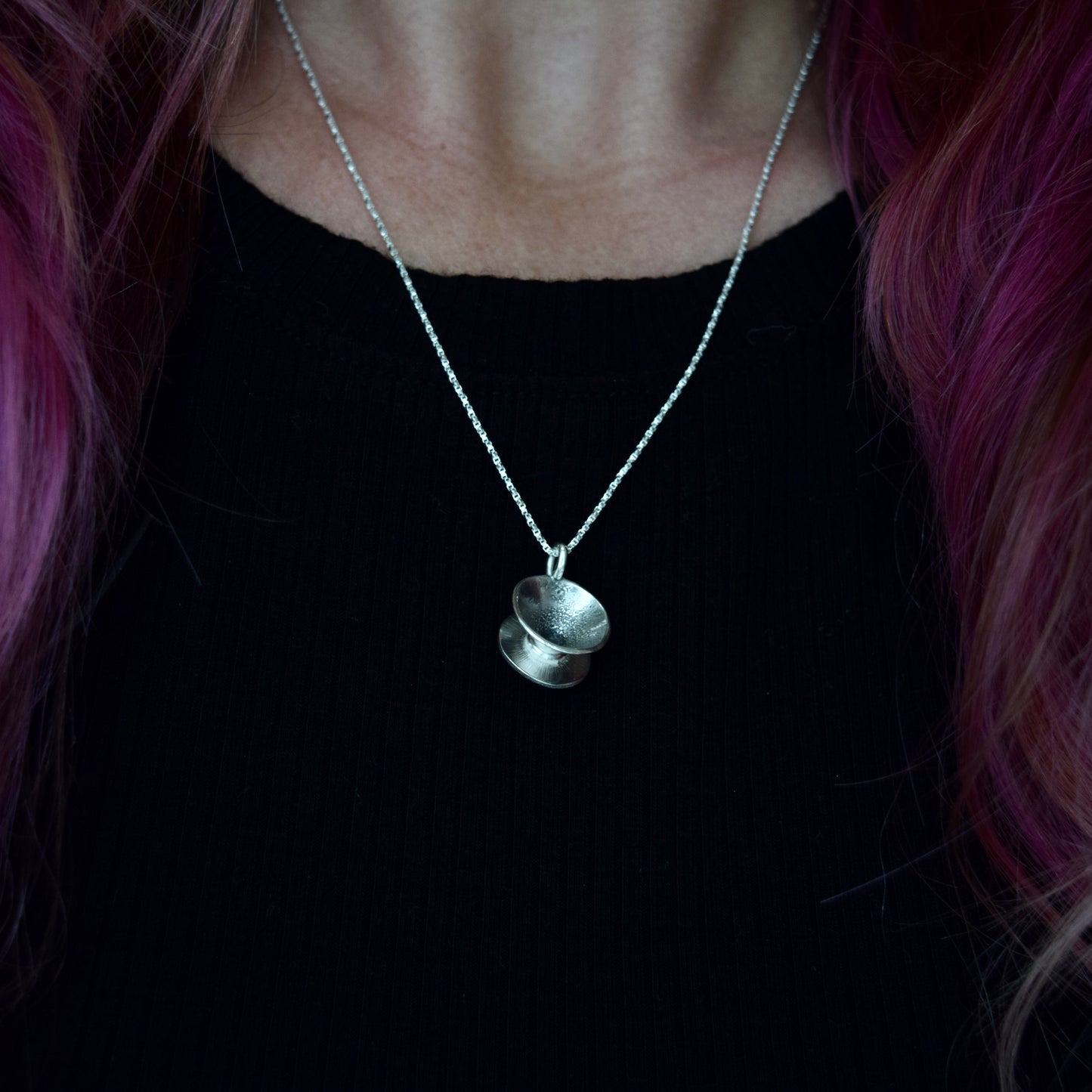 Mini Teacup Necklace #002