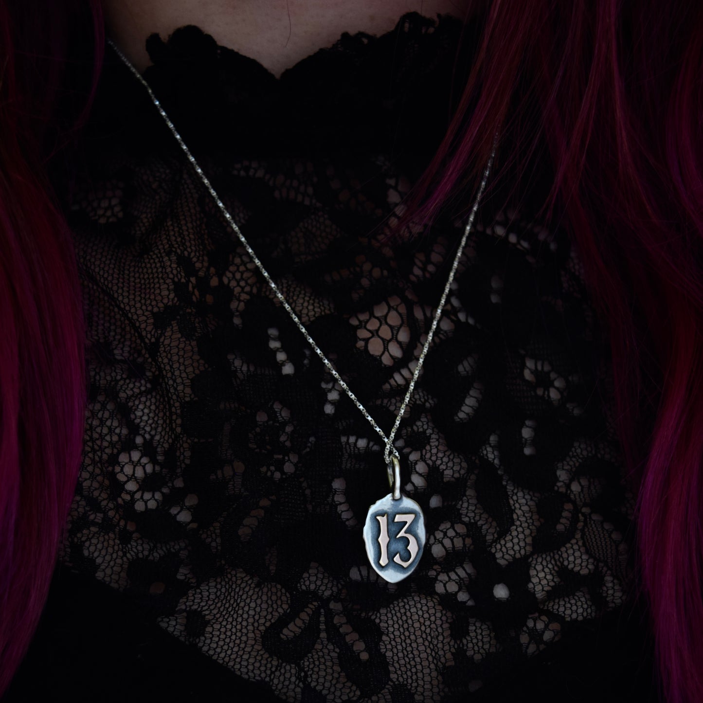 Double Sided Friday the 13th Mask with Rose Gold Fill