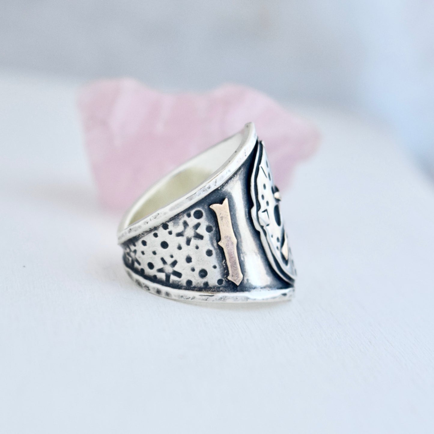 Jason Shield Ring size 8