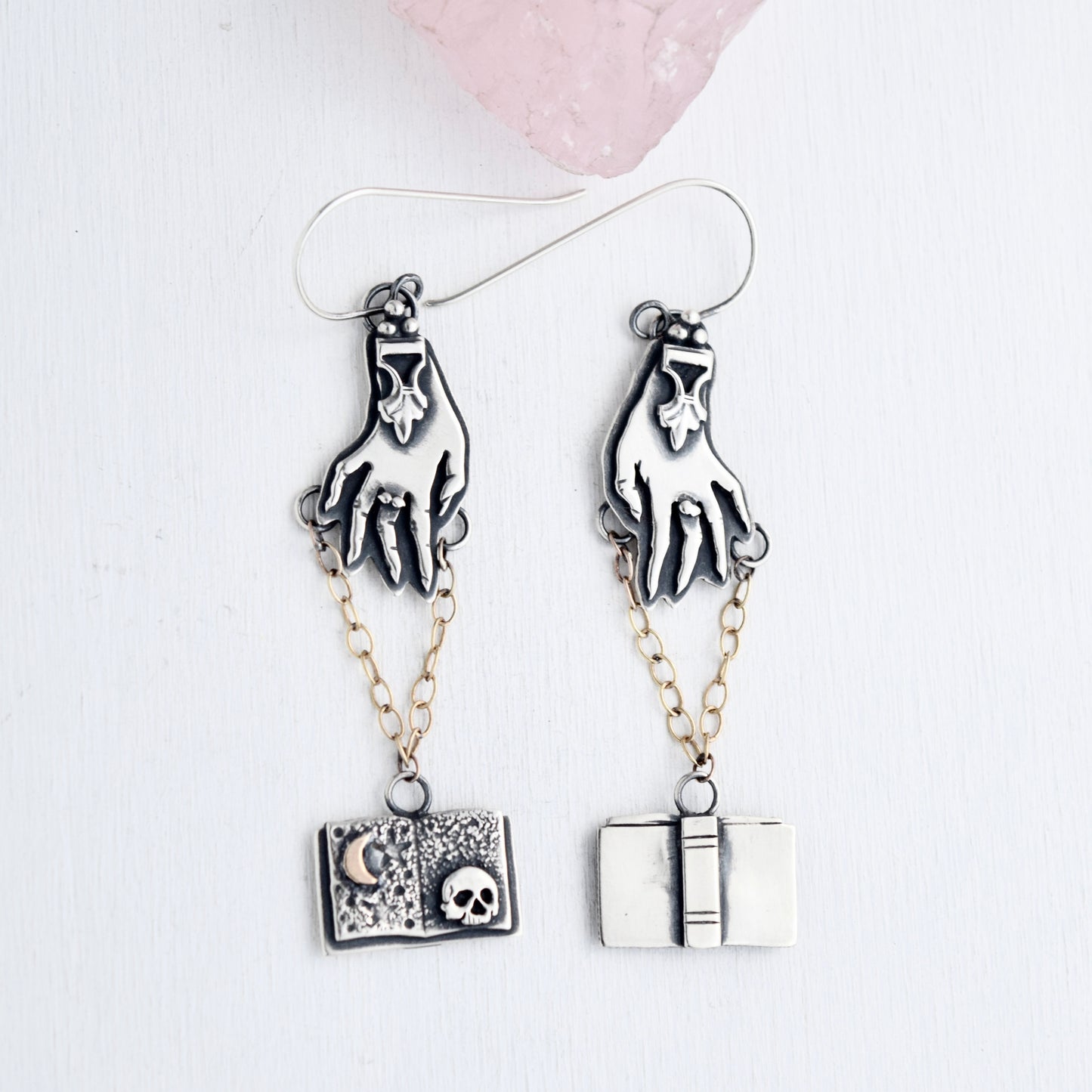 "One More Chapter" Earrings with Gold Fill
