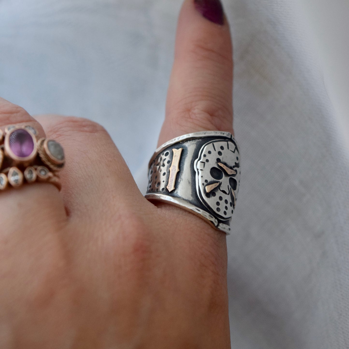 Jason Shield Ring size 8