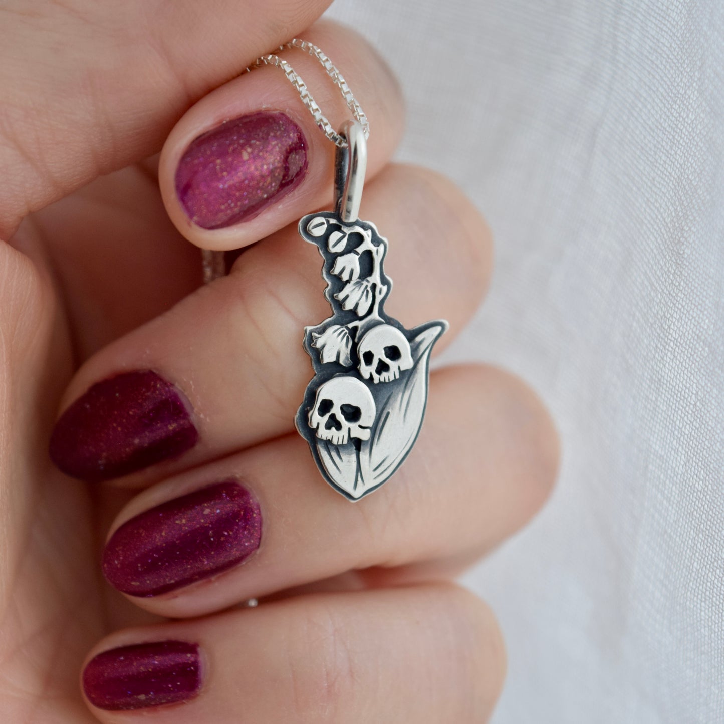 Deadly Lily of the Valley Necklace