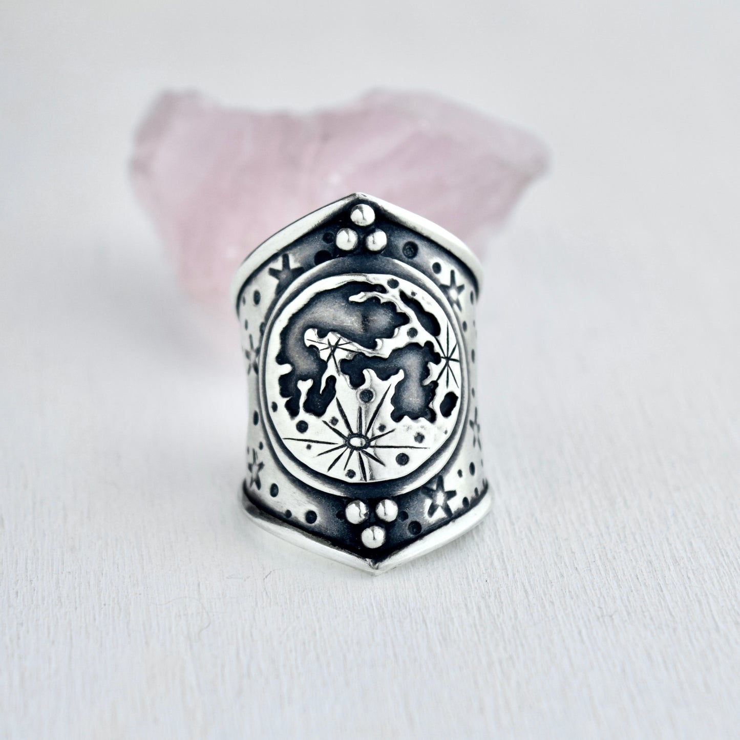 Lunar Armor Ring size 6.25