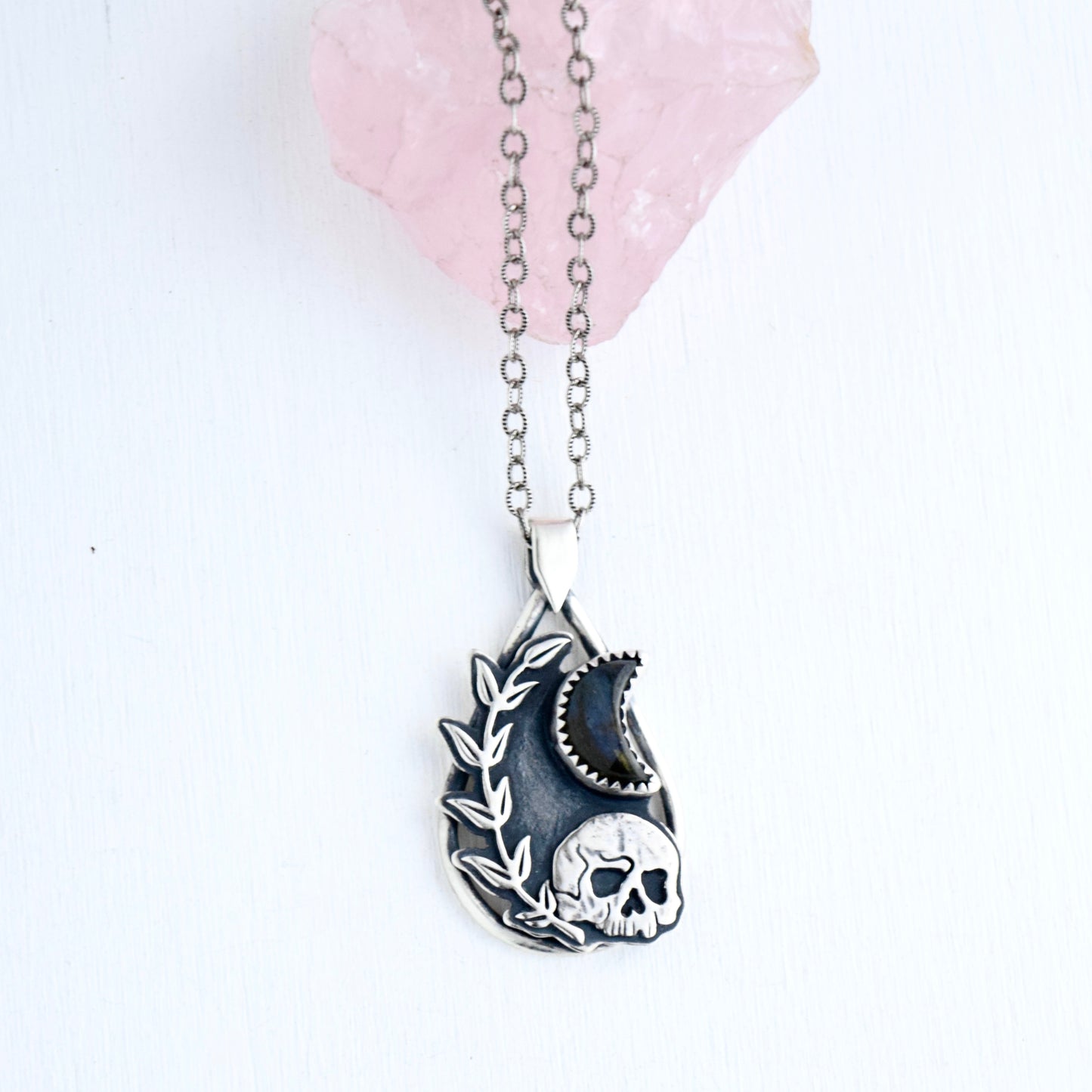 Oddities Necklace with Labradorite