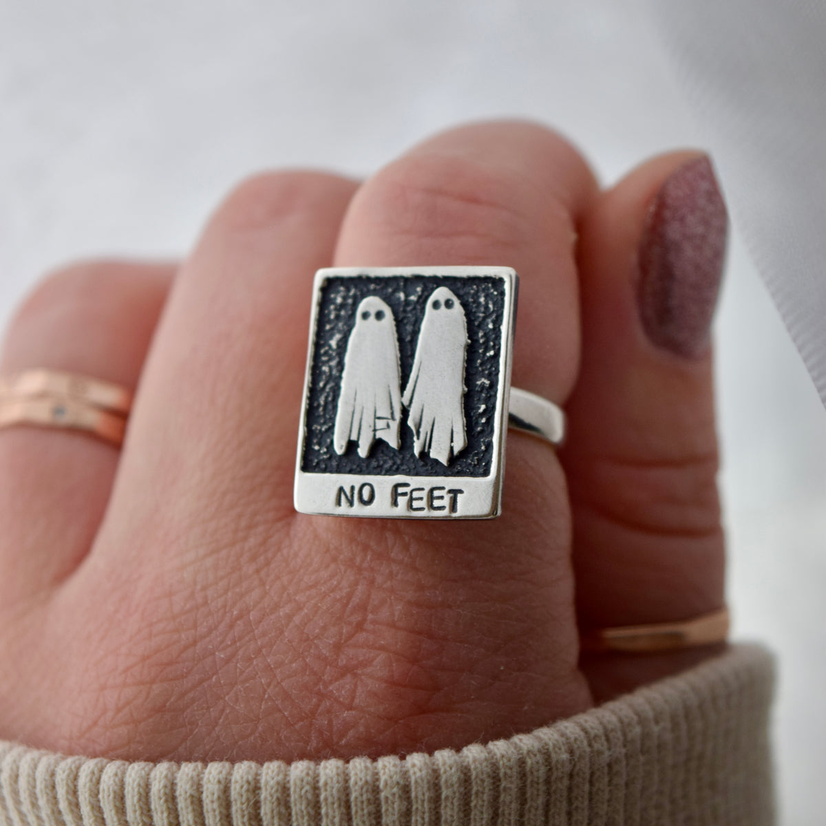 No Feet! Ring Size 6.5