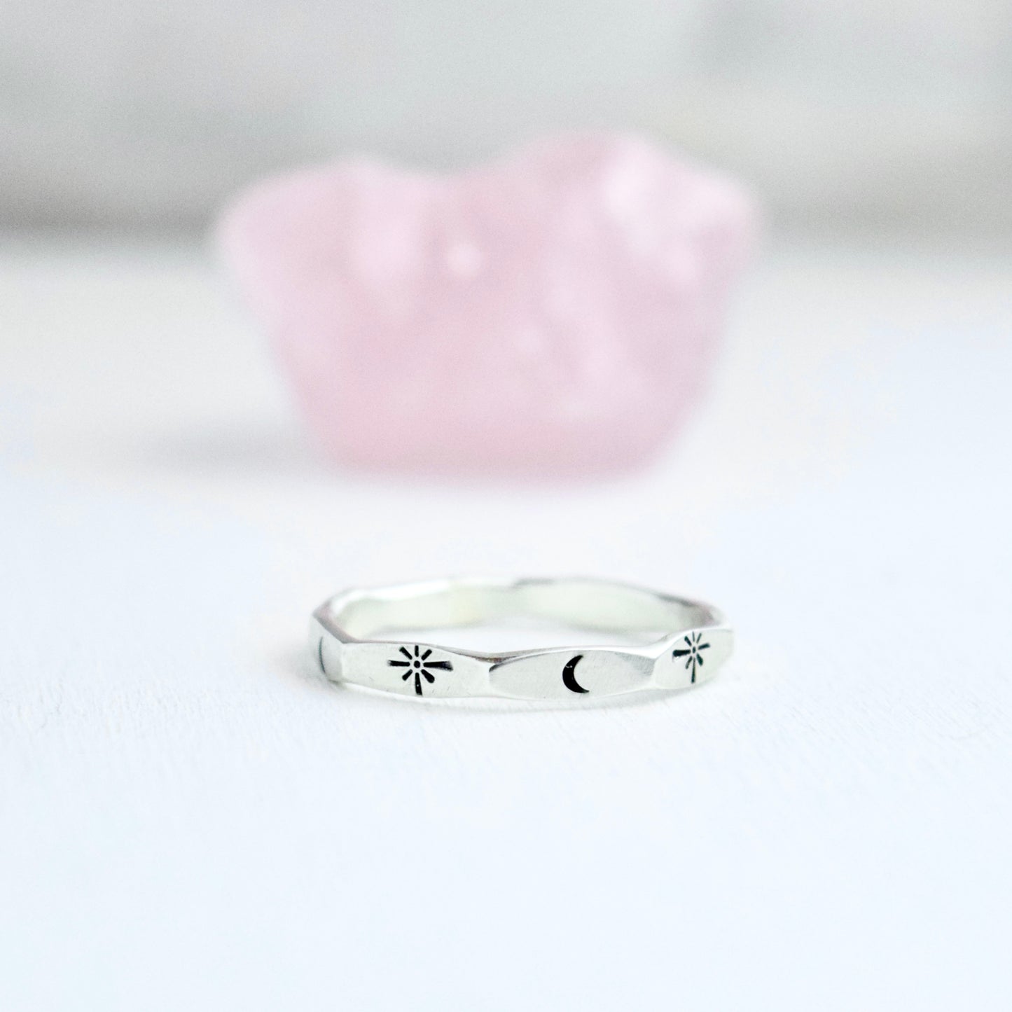 Stamped Celestial Ring size 10