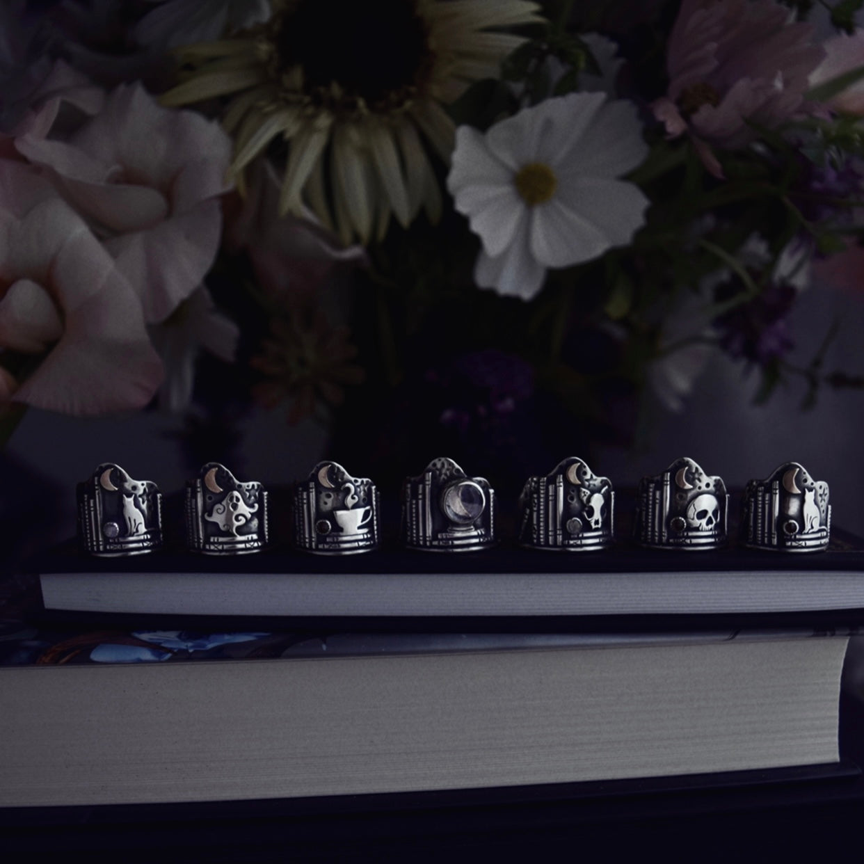 *Made to Order* Library Shield Ring