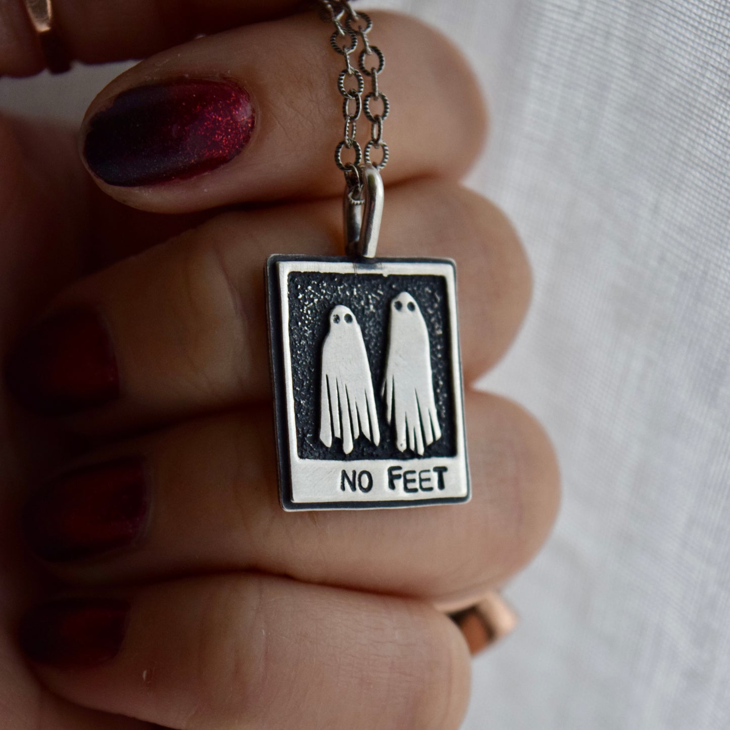 No Feet! Necklace