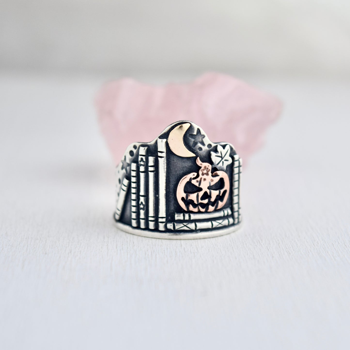 *Made-to-Order* Library Shield Ring