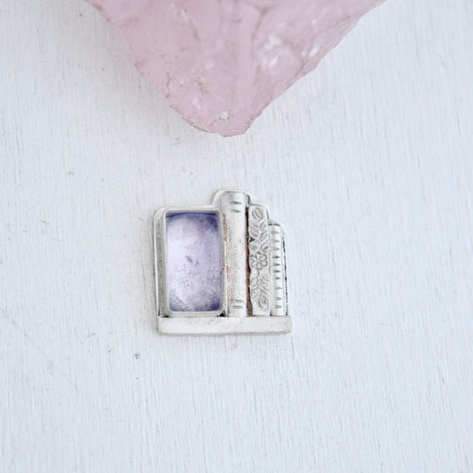 *Buyers Choice* Bookshelf with Faceted Lavender Quartz