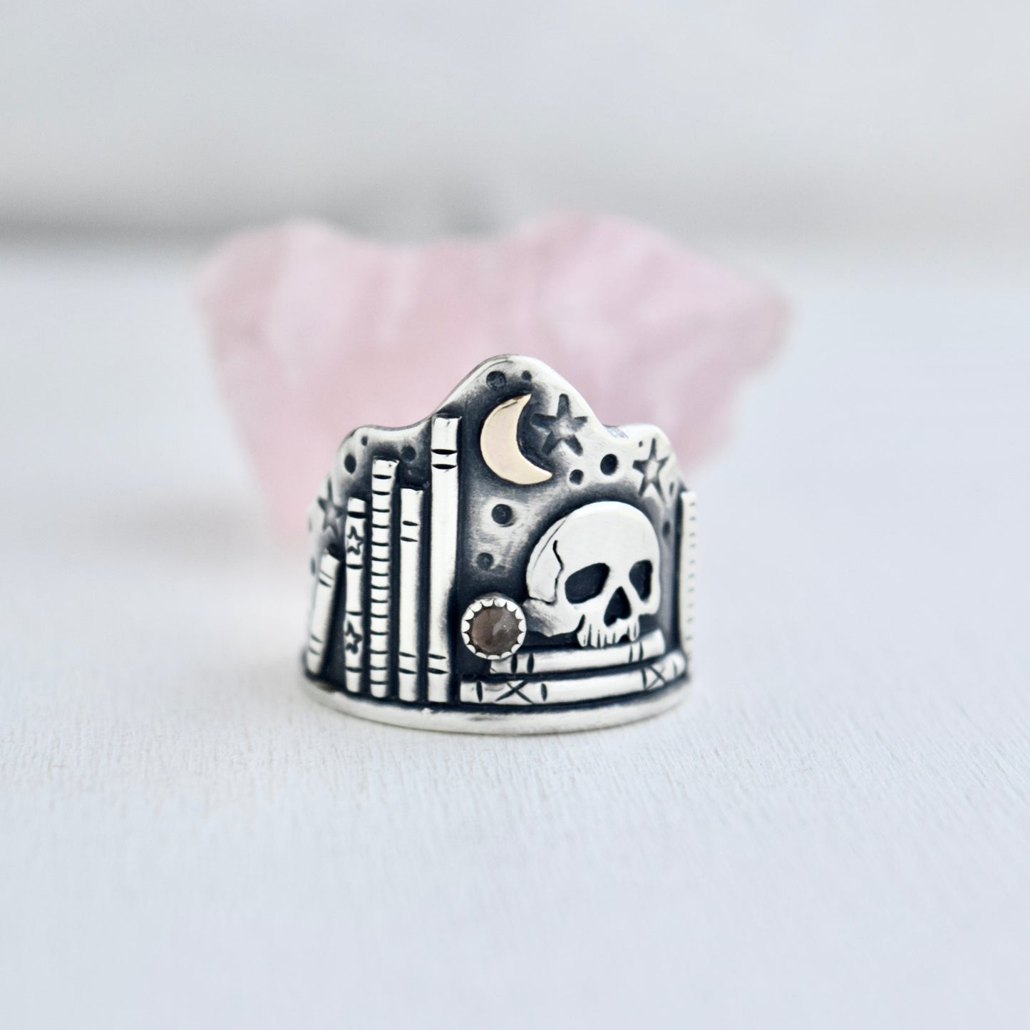 *Made-to-Order* Library Shield Ring