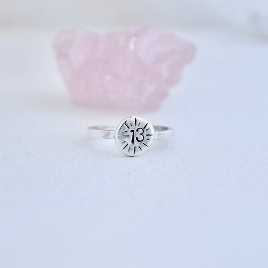 Friday the 13th Ring Size 7