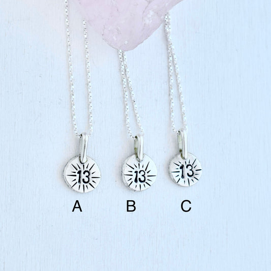 Lucky 13 Coin Necklace