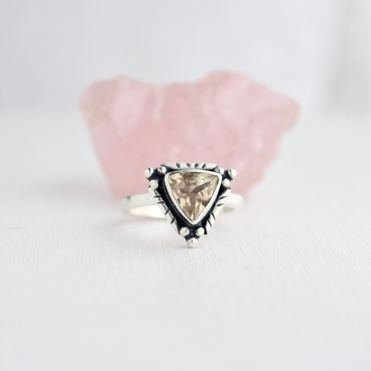 Sheen Sunstone Ring size 5.5