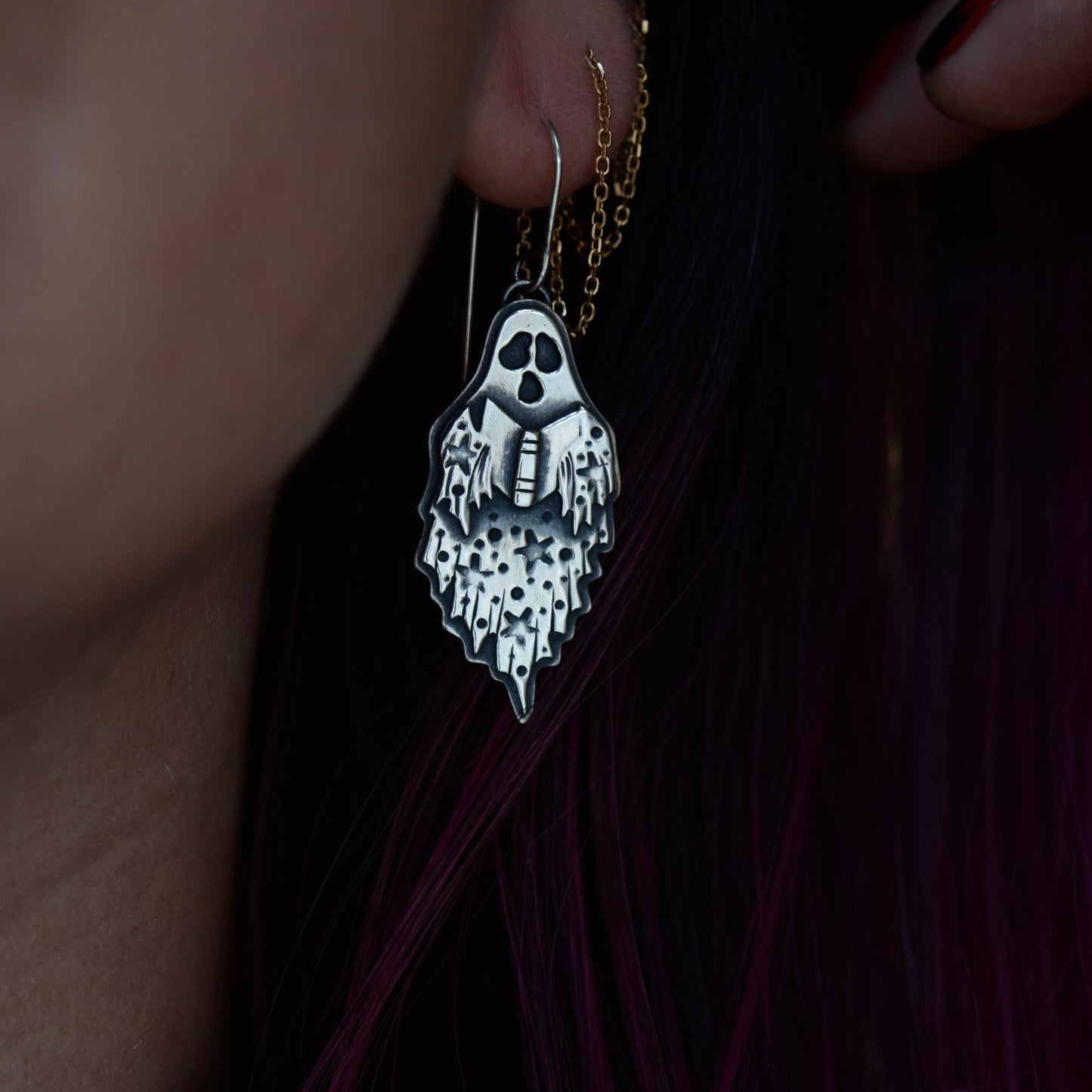 *PICK YOUR PAIR* Ghost Earrings