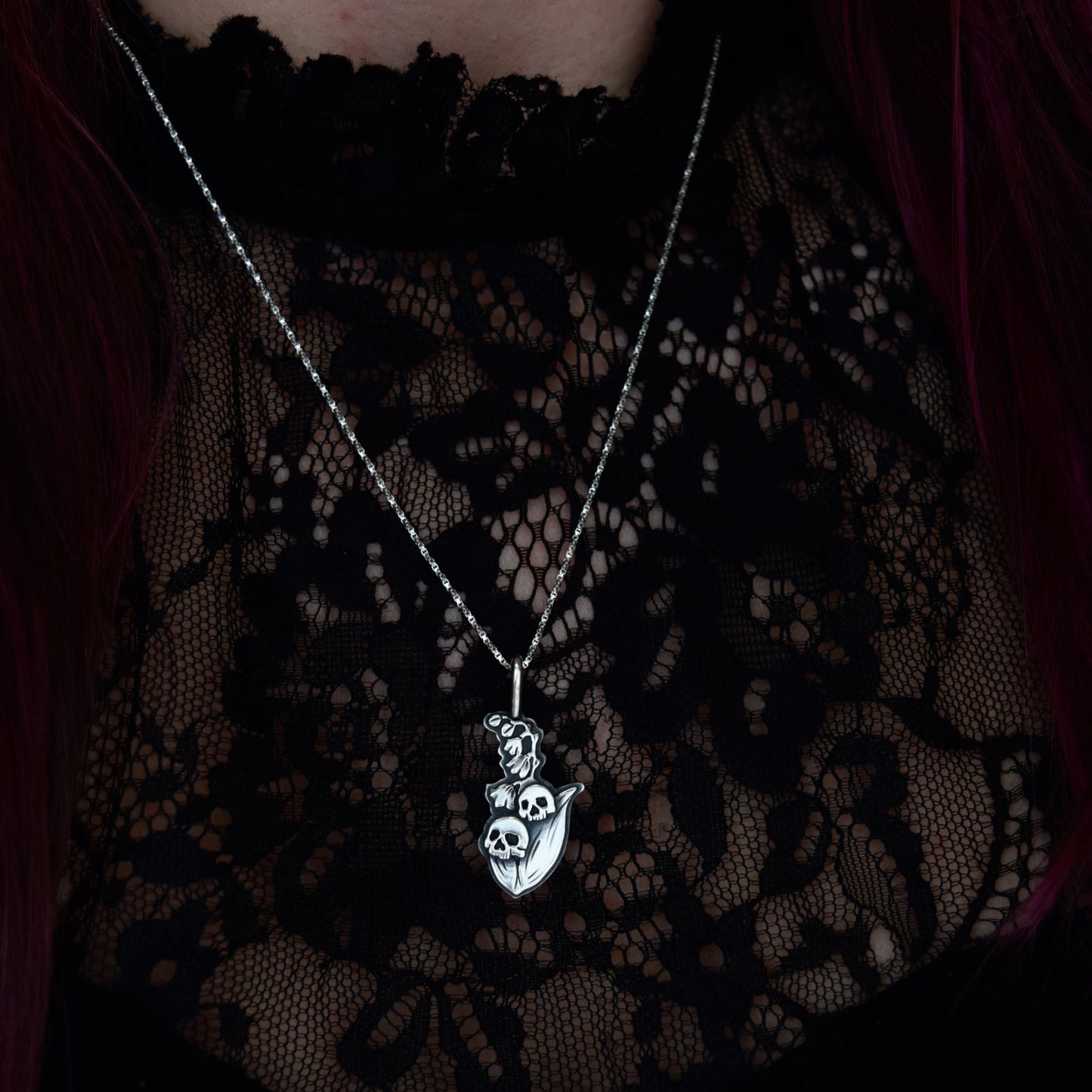 Deadly Lily of the Valley Necklace