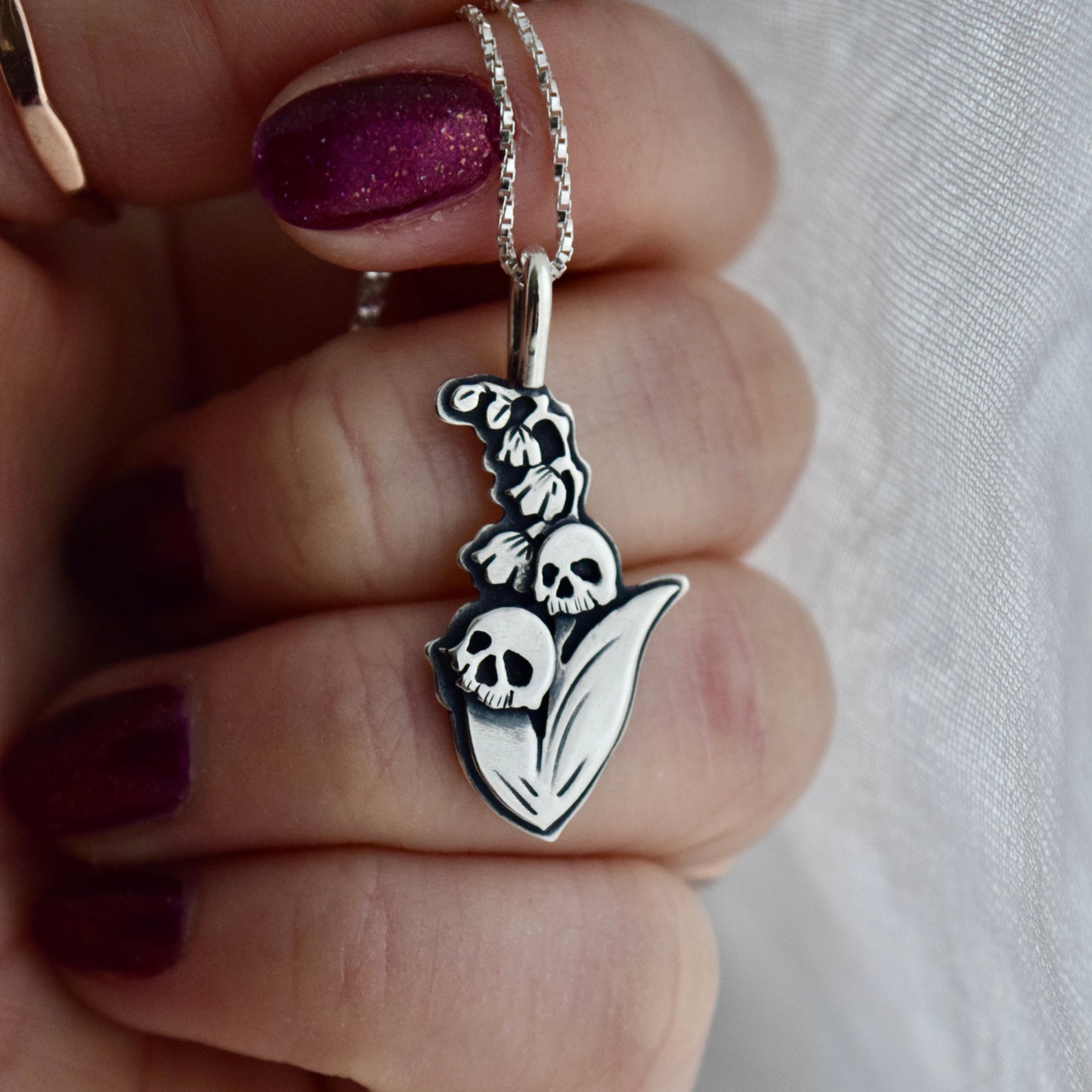 Deadly Lily of the Valley Necklace