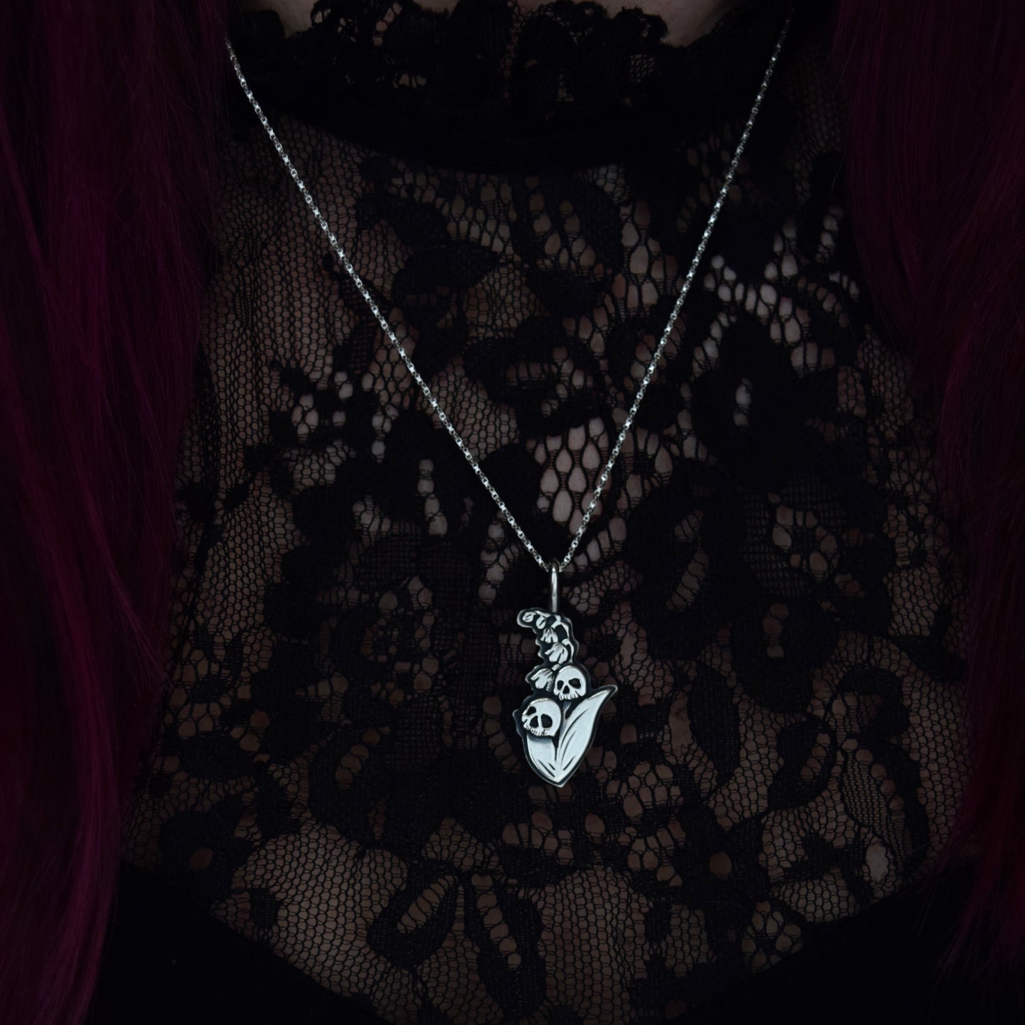 Deadly Lily of the Valley Necklace