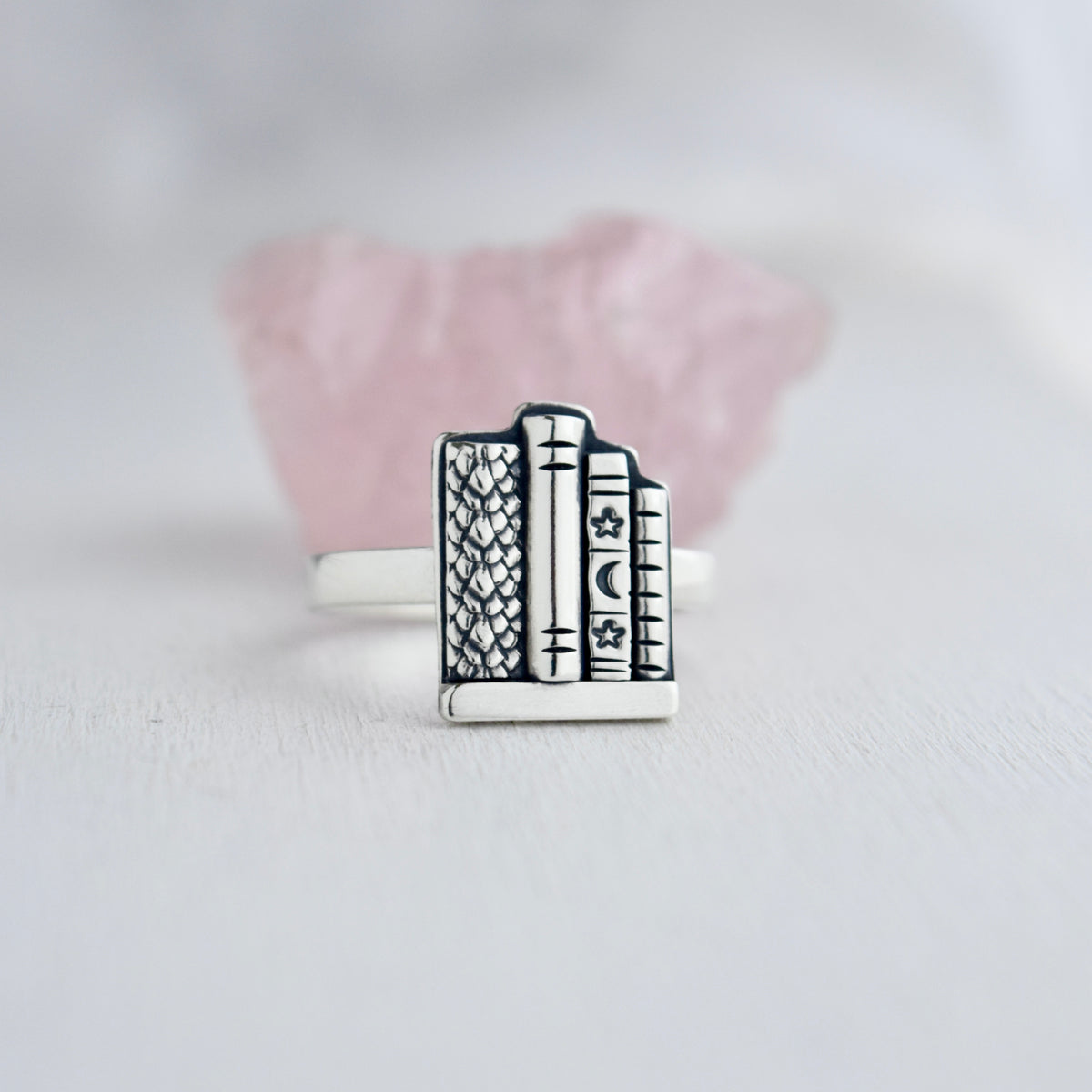 Dragon Skin Bookshelf Ring Size 10