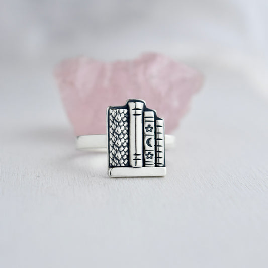 Dragon Skin Bookshelf Ring Size 10