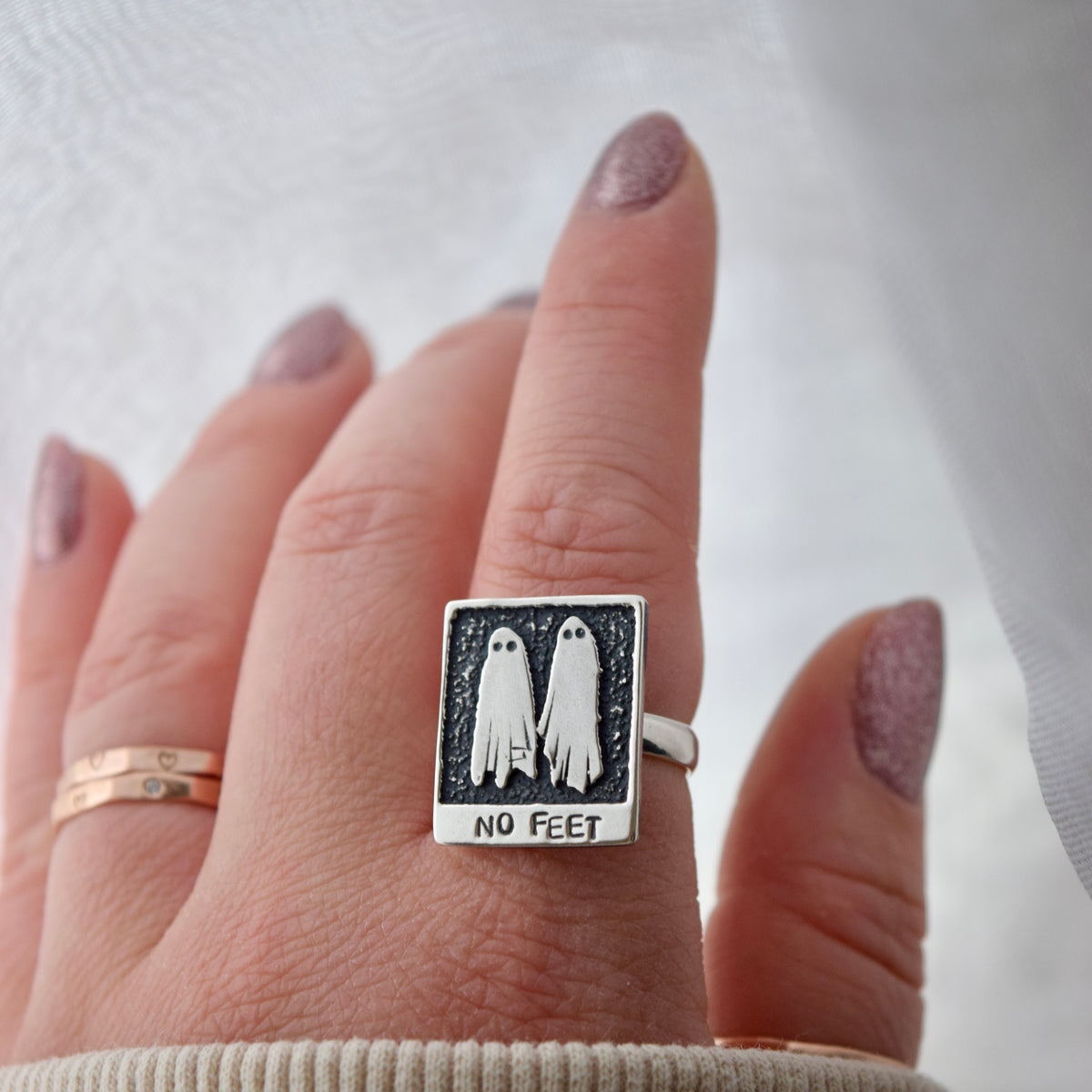 No Feet! Ring Size 6.5