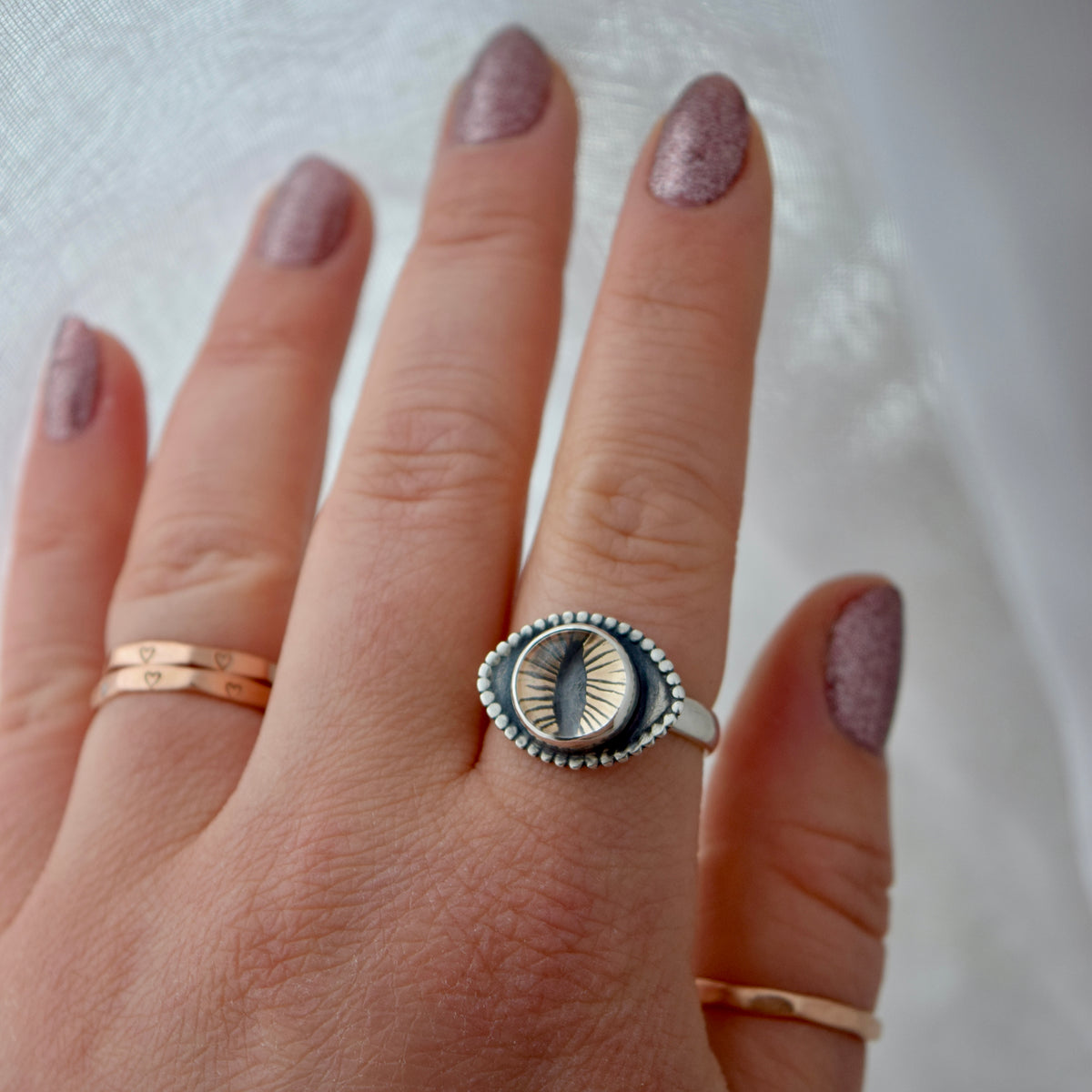 Cats Eye Ring size 7.5