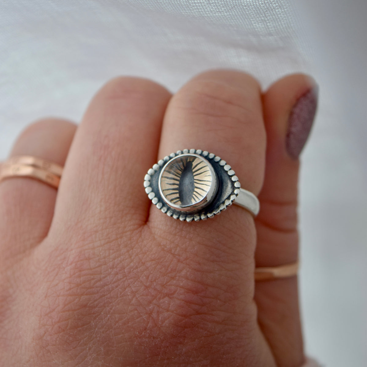 Cats Eye Ring size 7.5