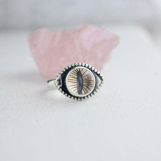 Cats Eye Ring size 8