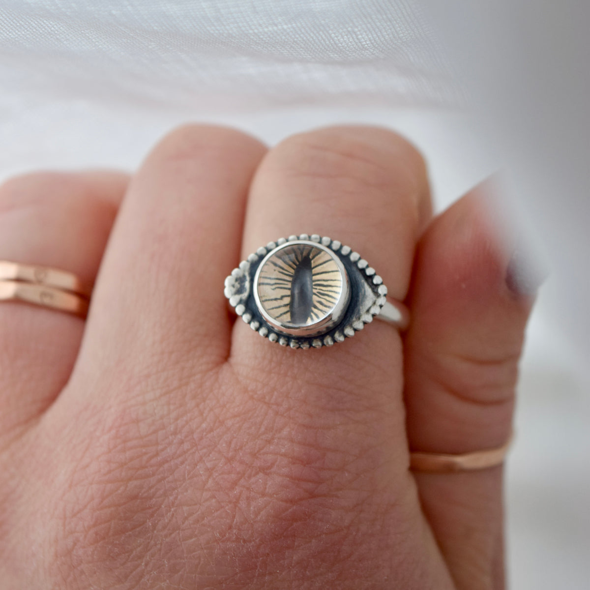 Cats Eye Ring size 8