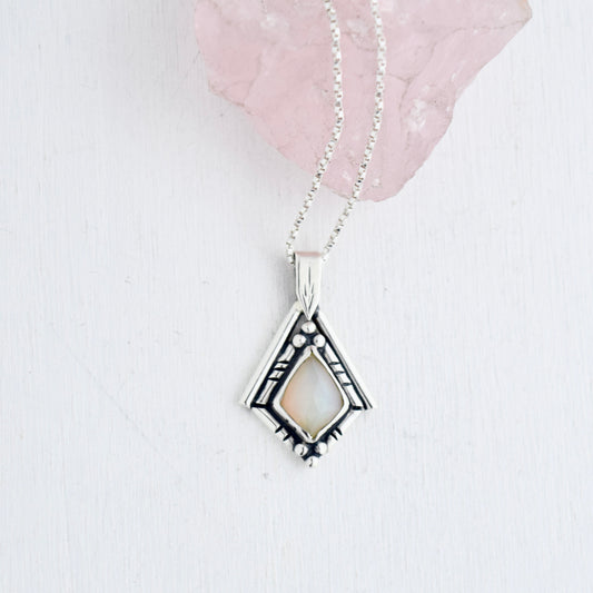 North Star Necklace with Ethiopian Opal