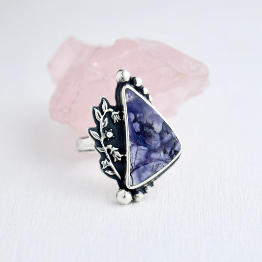 Belladonna Ring with Tiffany Stone Size 8