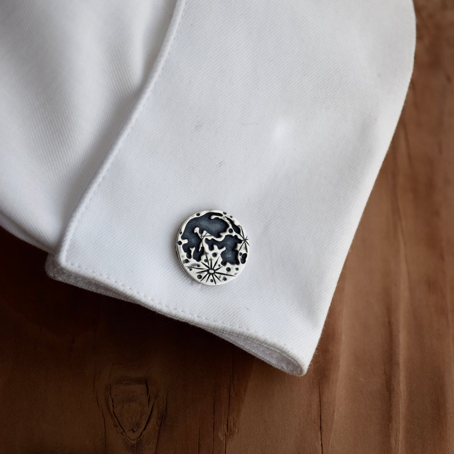 Made-to-Order Lunar Phase Cuff Links